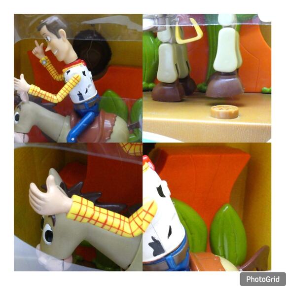Thinkway Disney Pixar Toy Story 2 Woody Talk'n Bank Figure w